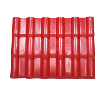 合成樹脂瓦產品介紹_大紅色 合成樹脂瓦產品介紹_大紅色
