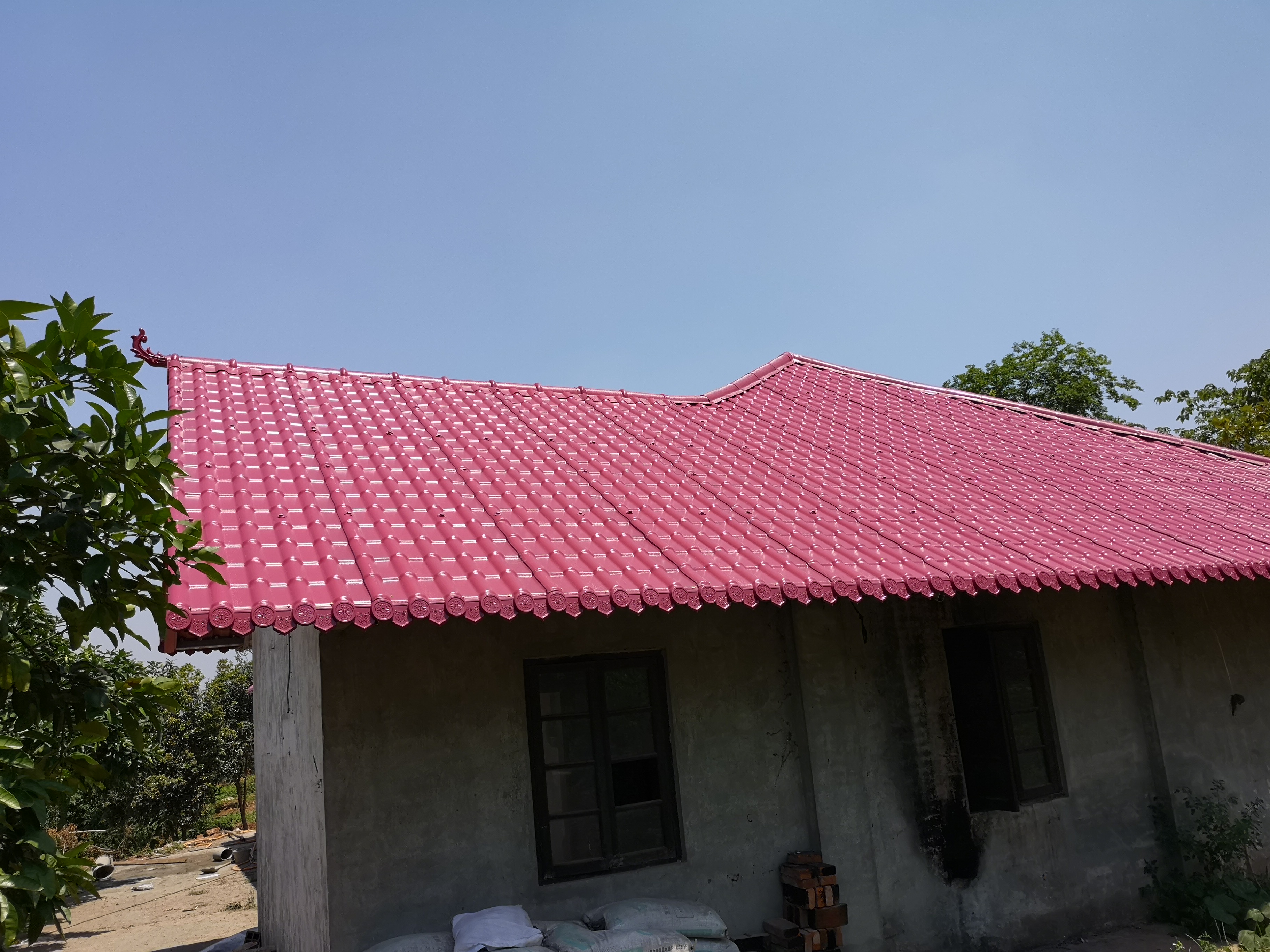 新合成樹脂瓦 新農村 新美景