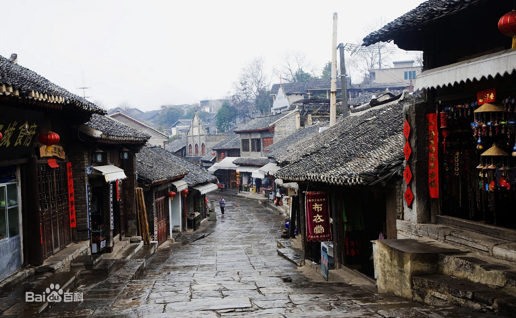 老街上的老瓦房 老街上的老瓦房