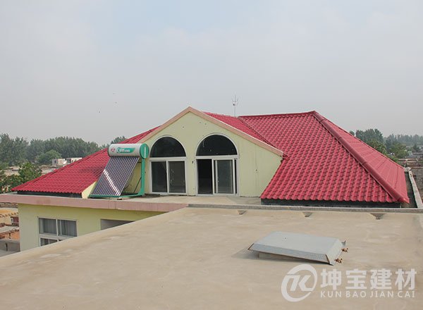 桃都國際城屋頂合成樹脂瓦裝修成功 桃都國際城屋頂合成樹脂瓦裝修成功